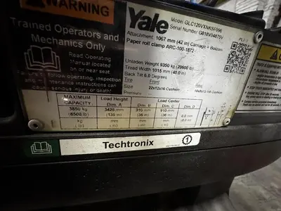 Used 2021 YALE GLC120VX Liquid Propane Forklifts Pennsylvania US | Global Equipment International, LLC #941765