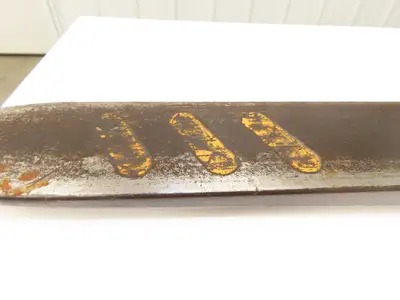 Crown 75324-3 4x42" Class 2 Steel Forklift Forks 16" Carriage 1-Pair 1500X24