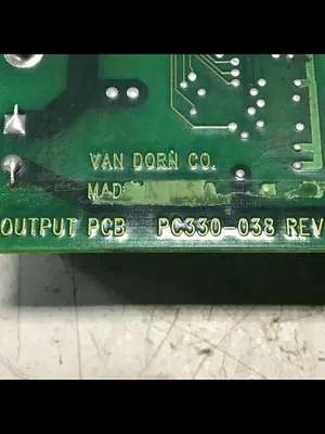 USED VAN DORN PC330-038