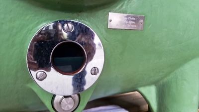 Westfalia SB 80-47-076 hermetic clarifier centrifuge, 316SS.