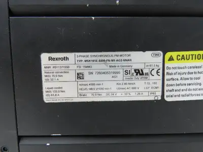 Used REXROTH _UNKNOWN_ Servo Motors Indiana US | Arrow Industrial #1412064