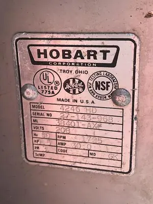 USED Hobart 4246 HD