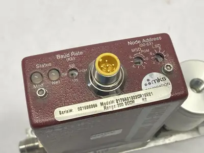 USED MKS MASS-FLOW CONTROLLER 200SCCM