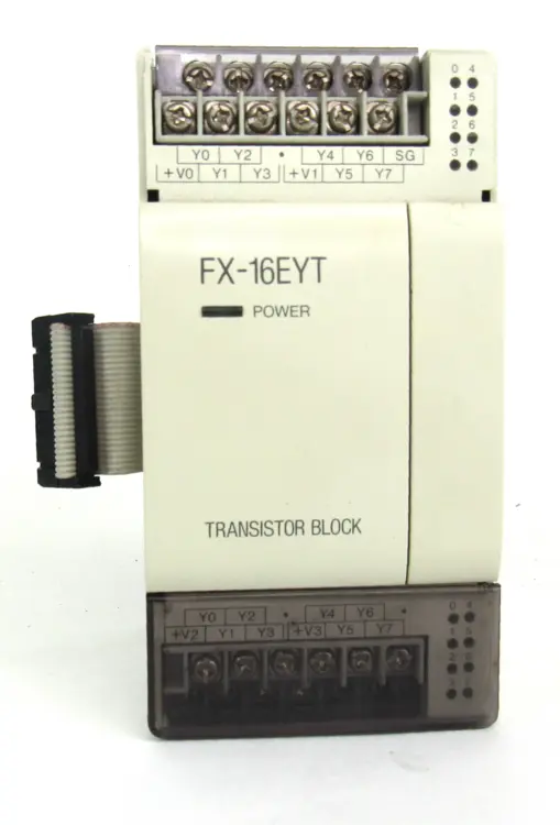 Used MITSUBISHI FX-16EYT-ESS/UL Programmable Logic Controllers | Industrial Parts R Us Inc. #359047