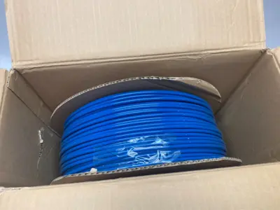 USED SMC POLYURETHANE TUBING TU 6MM BLUE