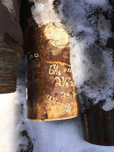 Used AFTERMARKET 6-1/16" OD X 360" DRILL PIPE Construction Material & Supplies Pennsylvania US | East West Machinery & Drilling #1416220