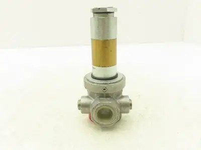 Krom Schroder VAN15-N02 Solenoid Valve 1/2" NPT Aluminum Body No Coil 2 Way Gas