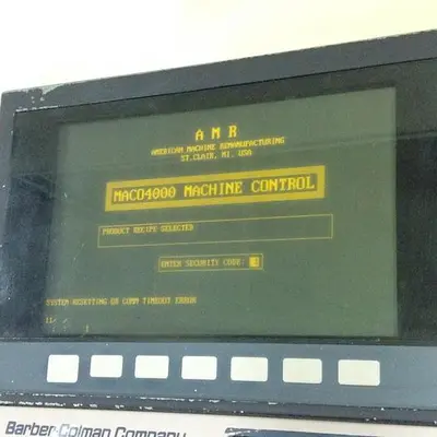 USED BARBER COLMAN PANEL760