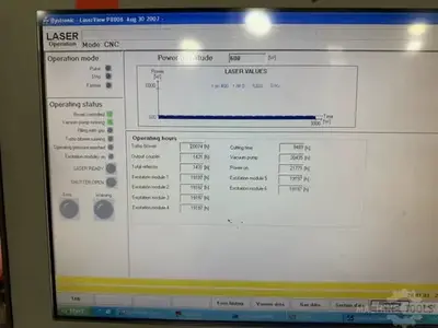 USED 2010 BYSTRONIC BYLASER 6000