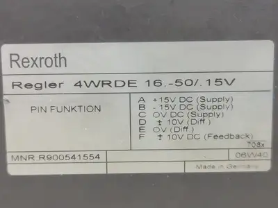 NEW REXROTH 4WRDE 16 V125L-5X/6L24K9/M