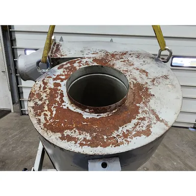 Used 28" Diameter Mild Steel Cyclone Separator