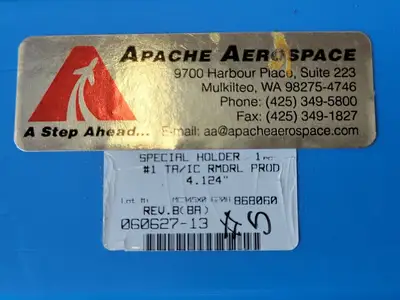 Special Holder #1 TA/IC RMDRL PROD 4.124" MC345X0