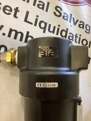 NMI Norgren F46-800-A0DA Coalescing Air Filter Regulator 250PSI 150°F