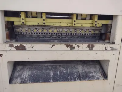 48” WIDE x 30 HP MECHANICAL IN-LINE COIL PRESS & SHEAR WITH PLC VARIABLE SPEED DRIVE: STOCK #22968