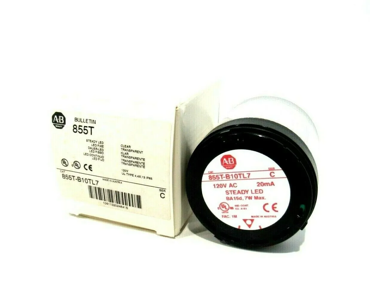 NEW ALLEN BRADLEY 855T-B10TL7 SER.C 855TB10TL7