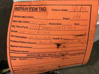 Used ABB 3HNA008029001 / TS4834N9030E411 Motors (misc) Ohio US | HGR 24 #1289764
