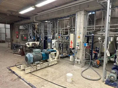 USED PILOT LAB PAPER MACHINE