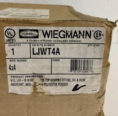 NEW WIEGMANN LJWT4A