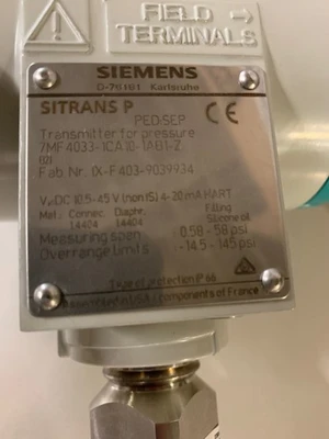 NEW Siemens 7MF4033-1CA10-1AB1-Z