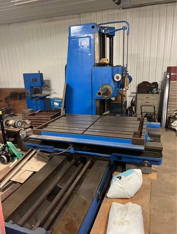Used GIDDINGS & LEWIS 350-T Horizontal Table Type Boring Mills Ohio US | G-2000, Inc. 1 #177582