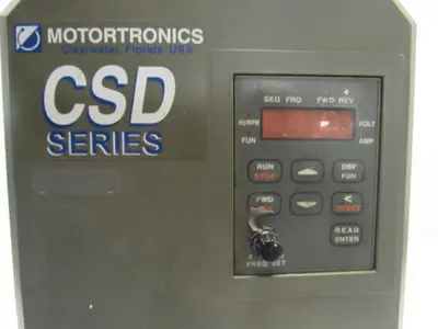 Motortronics CSD-407- N Variable Frequency Motor Drive 7.5 HP 460V 400Hz Out