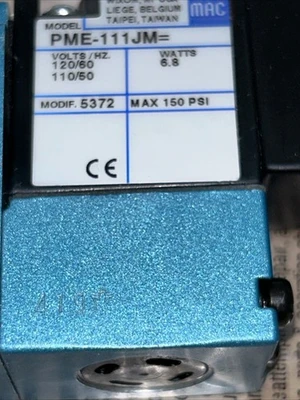 NEW MAC VALVES 811C-PM-111JM-172