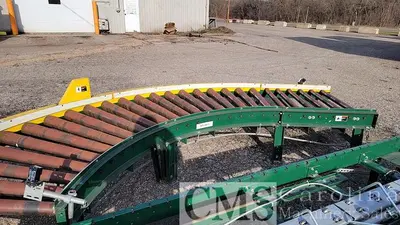USED CUSTOM BUILT PALLET CONVEYOR LINE