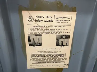 Used WESTINGHOUSE HF262 Disconnects Ohio US | HGR 24 #1505806