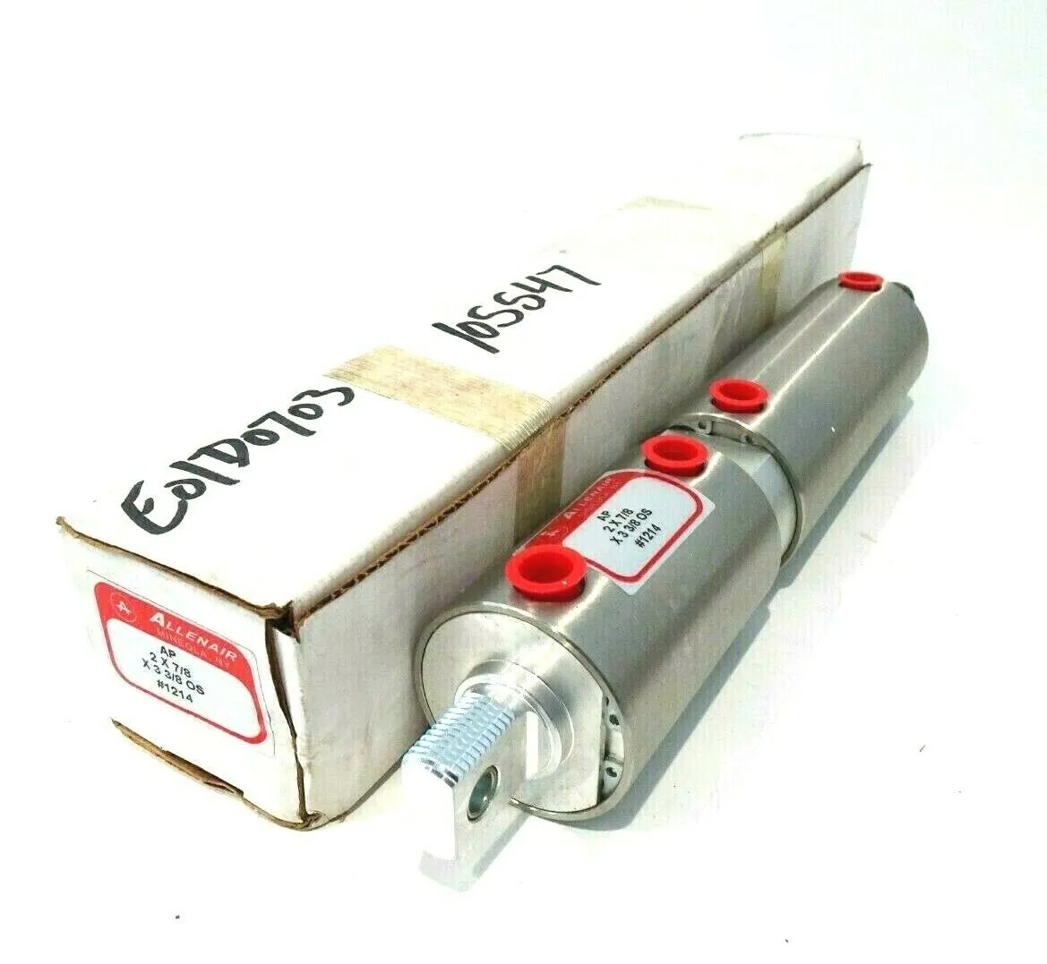 NEW ALLENAIR AP 2 X 7 /8 X 3 3 /8 OS AIR CYLINDER AP2X87X338