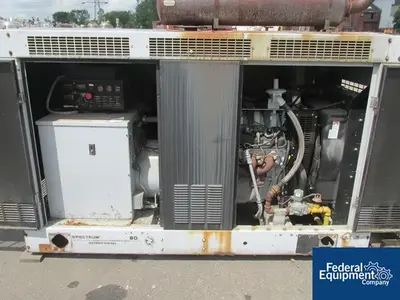 USED Spectrum Detroit Diesel 81 kW Spectrum Detroit Diesel Generator, Natural Gas