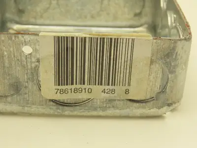 Crouse-Hinds TP428 4" Square Box Extension Ring 1-1/2" Deep w/Knockout Lot of 50