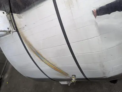 300 Gal. Dual Agitation Mix Tank