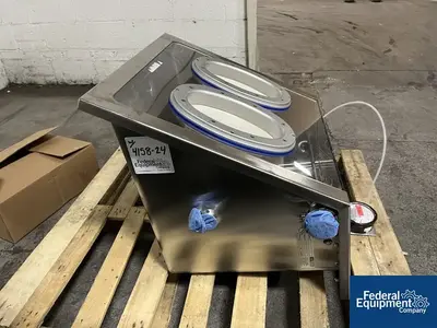 USED Krieger 600 Liter Krieger Twin Motion Vacuum Mixer, S/S, Model MMD600