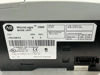 USED ALLEN BRADLEY 1764-24BWA SER B