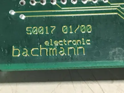 USED BACHMANN 5001701/00