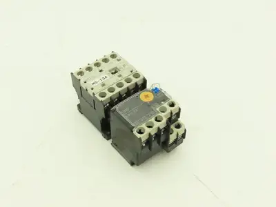 Fuji SK12L Motor Starter Contactor 5.5kW 600V & Overload 0.8-1.2A Lot of 2