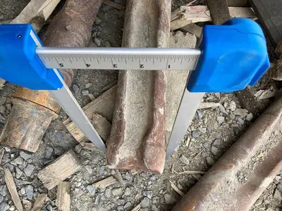 Used AFTERMARKET CHISEL BIT 5-5/8" X 35" FOR CABLE TOOL Tool Bits Pennsylvania US | East West Machinery & Drilling #1417307