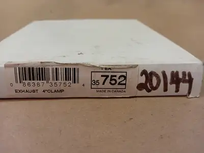 4" U-shaped Exhaust Pipe Clamp