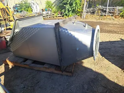 Dumper, Bag, 304 Stainless Steel, Shick, 30"x30"x 23", High Bottom Cone #5991163