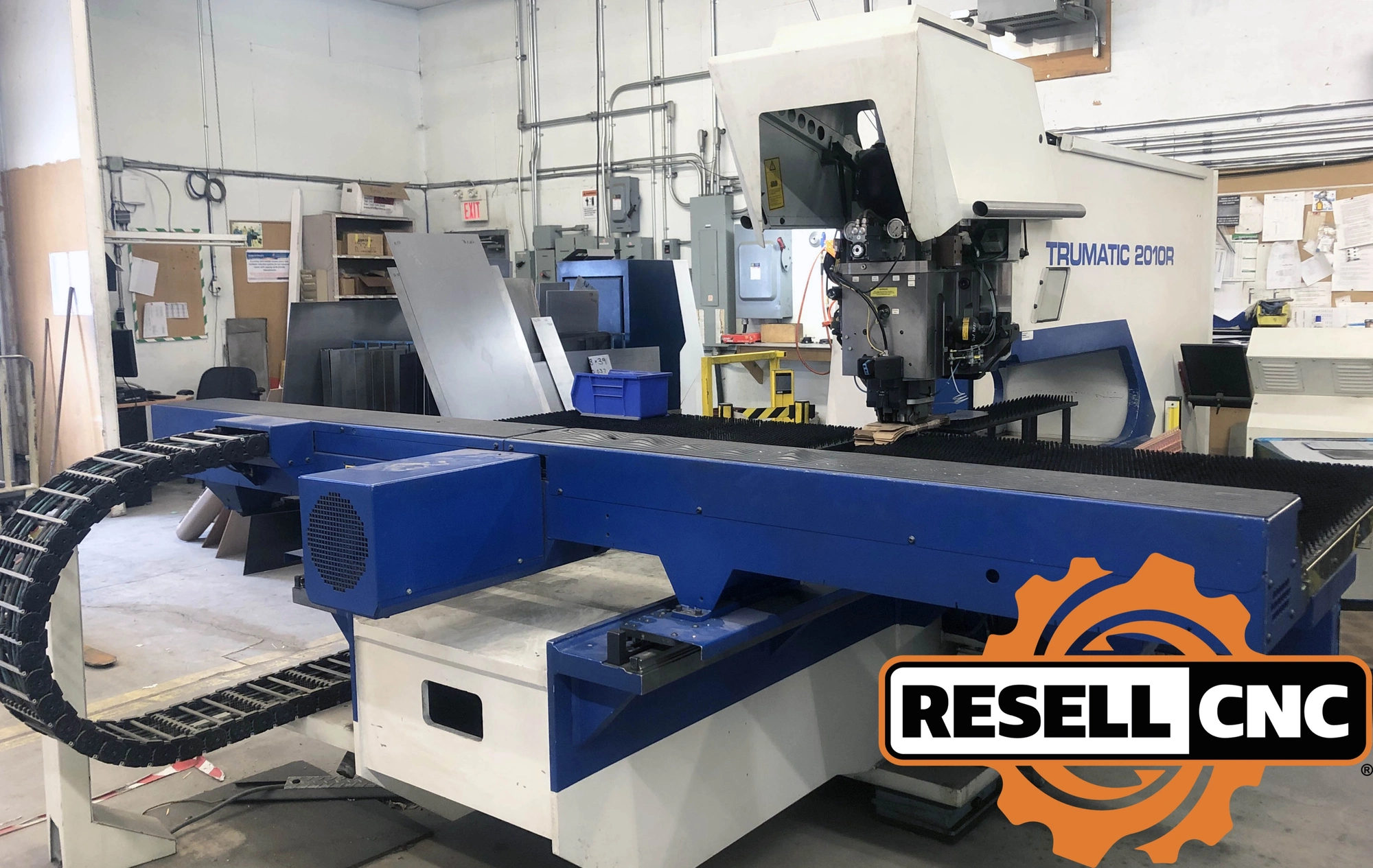 Used 2003 Trumpf Trumatic 2010 R Turret Punches Florida US | Resell CNC #1427063