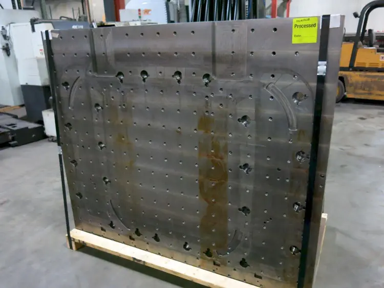 Used _UNKNOWN_ 5' 10" W X 5' HT. FACE Precision Angle Plates Minnesota US | Orca Machine Tools, Inc. #1267009