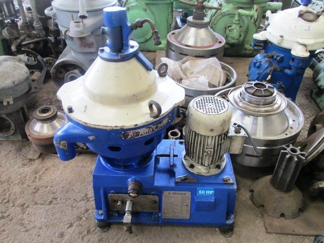 Alfa-Laval MMPX 303 SGP-11 oil purifier, 316SS.