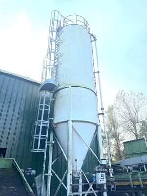 2017 Silexim 50m3 Silo Резервуар з нержавіючої сталі | Perry Equipment (2)