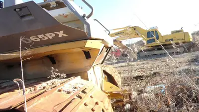 Used 1996 KOMATSU D65PX-12 Crawler Dozers Tennessee US | Ran Equipment #1403712