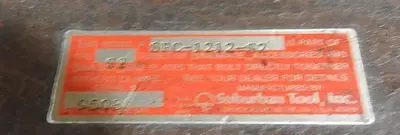 Used SUBURBAN TOOL SPC-1212-S2 Misc Industrial Equipment Kentucky US | Aucto #686601