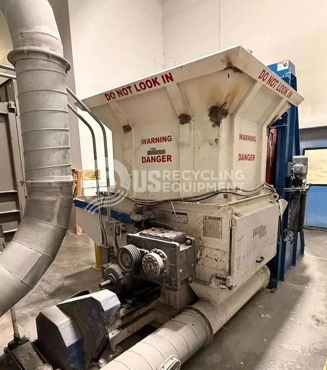 Used 2007 VECOPLAN RG-42/40XL SINGLE SHAFT SHREDDER Shredders Pennsylvania US | US Recycling Equipment #925286
