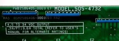 REPAIRED SIEMENS 505-4732 OUTPUT MODULE 5054732