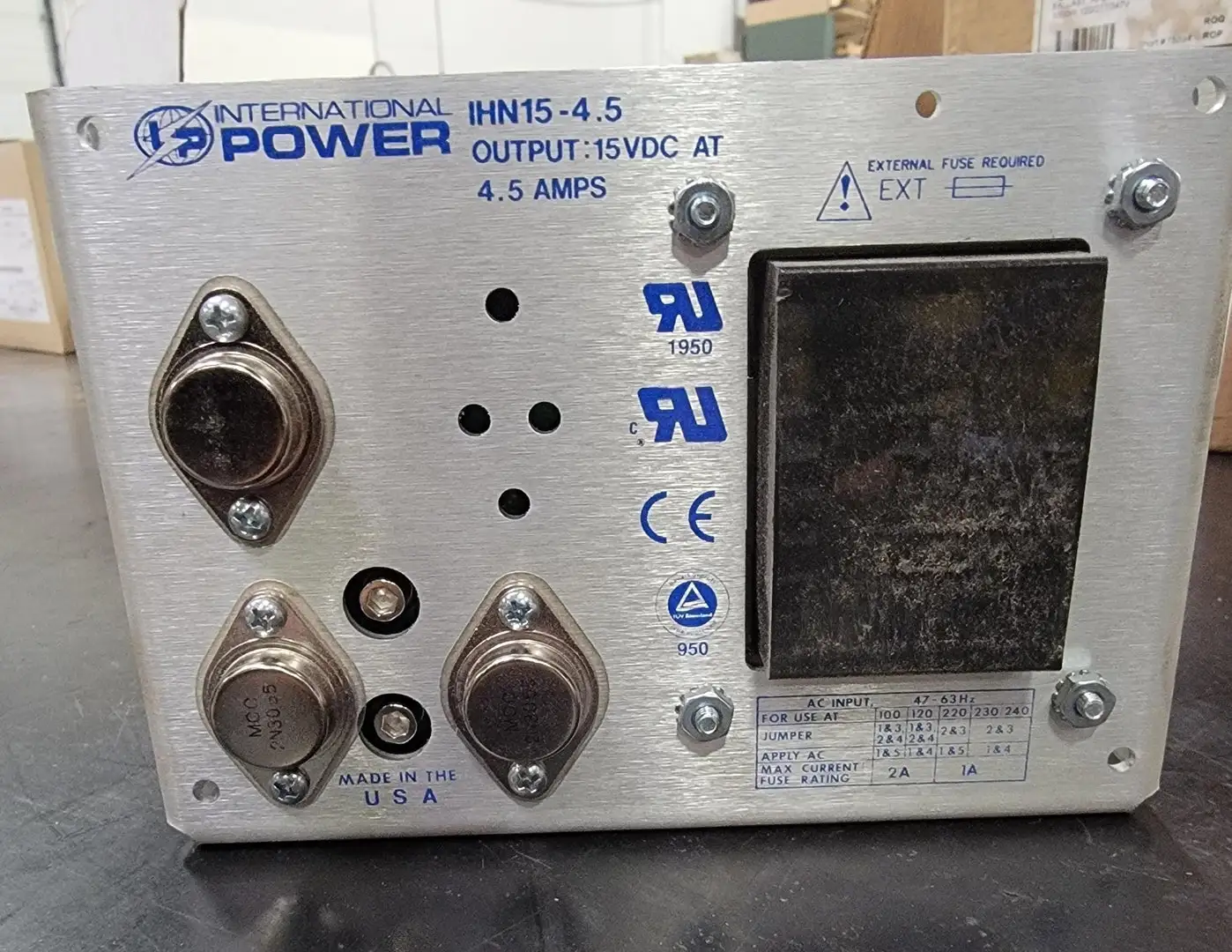 USED INTERNATIONAL POWER IHN15-45