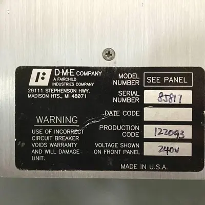 USED DME CSS30G