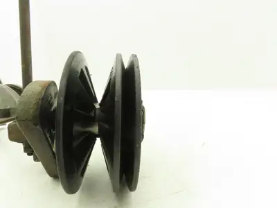 KBC Variable Speed Pulley & Tensioner Assembly Off KBC 350 Bandsaw